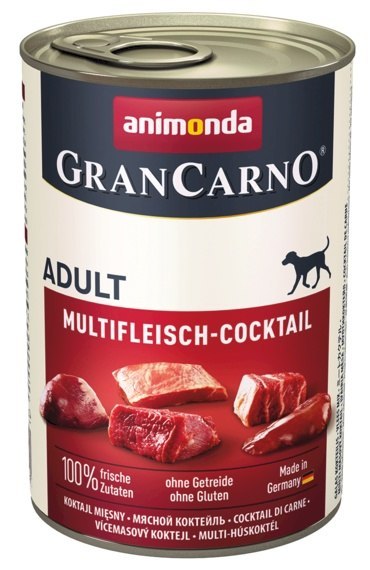 Animonda GranCarno Original Adult Multifleisch Mix Mięsny puszka 400g Animonda GranCarno Original Adult Multifleisch Mix Mięsny puszka 400g