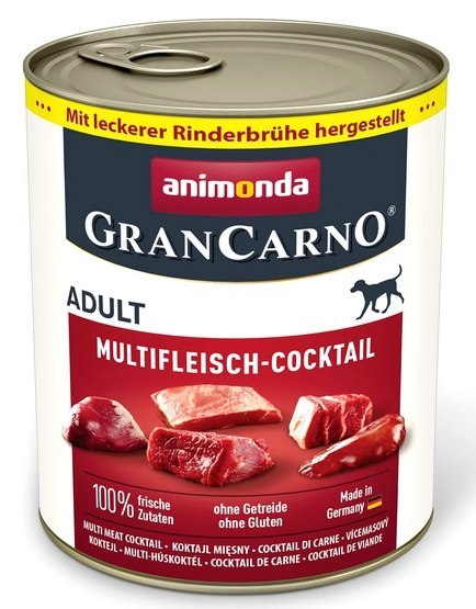 Animonda GranCarno Original Adult Multifleisch Mix Mięsny puszka 800g Animonda GranCarno Original Adult Multifleisch Mix Mięsny puszka 800g