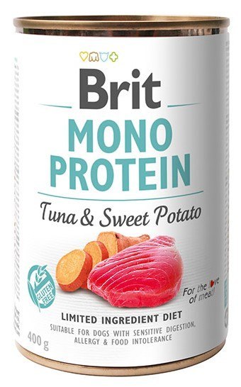 Brit Mono Protein Tuna & Sweet Potato puszka 400g Brit Mono Protein Tuna & Sweet Potato puszka 400g
