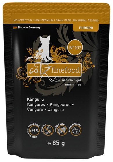 Catz Finefood Purrrr N.107 Kangur saszetka 85g Catz Finefood Purrrr N.107 Kangur saszetka 85g