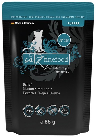 Catz Finefood Purrrr N.113 Owca saszetka 85g Catz Finefood Purrrr N.113 Owca saszetka 85g