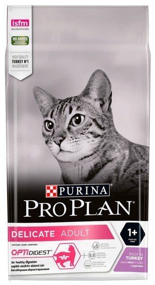 Purina Pro Plan Cat Adult Delicate Digestion z indykiem 1,5kg Purina Pro Plan Cat Adult Delicate Digestion z indykiem 1,5kg