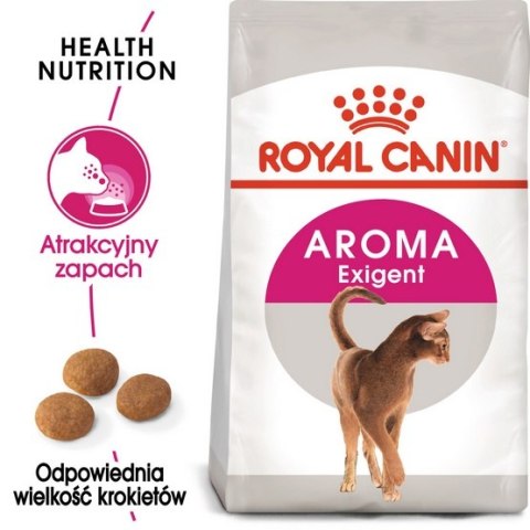 Royal Canin Exigent Aromatic Attraction karma sucha dla kotów dorosłych, wybrednych, kierujących się zapachem 400g Royal Canin Exigent Aromatic Attraction karma sucha dla kotów dorosłych, wybrednych, kierujących się zapachem 400g