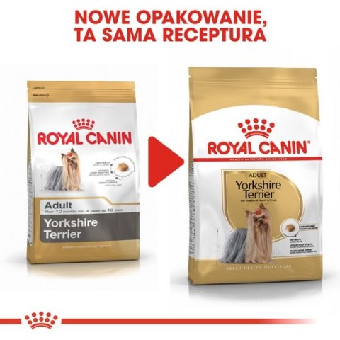 Royal Canin Yorkshire Terrier Adult karma sucha dla psów dorosłych rasy yorkshire terrier 1,5kg Royal Canin Yorkshire Terrier Adult karma sucha dla psów dorosłych rasy yorkshire terrier 1,5kg