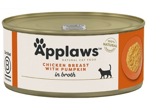 Applaws puszka dla kota Kurczak i Dynia 70g Applaws puszka dla kota Kurczak i Dynia 70g