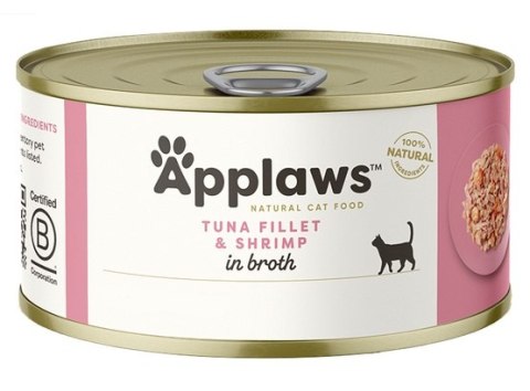 Applaws puszka dla kota Tuńczyk i Krewetki 156g Applaws puszka dla kota Tuńczyk i Krewetki 156g
