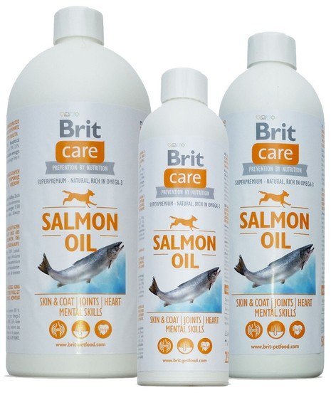 Brit Care Salmon Oil (100% olej z łososia) 1000 ml Brit Care Salmon Oil (100% olej z łososia) 1000 ml