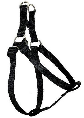 CHABA Szelki taśma regulowane nr 2 - obwód 50cm czarne CHABA Szelki taśma regulowane nr 2 - obwód 50cm czarne