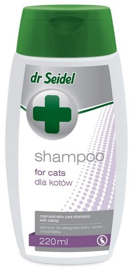 Dr Seidel Proteinowy szampon dla kotów 220ml Dr Seidel Proteinowy szampon dla kotów 220ml