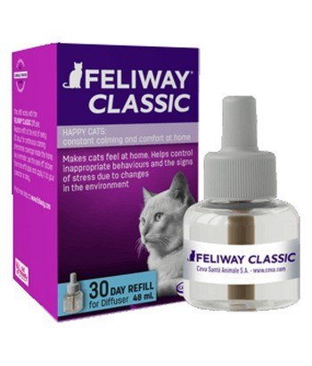 Feliway Classic - kocie feromony wkład 30-dniowy (uzupełniający) 48ml Feliway Classic - kocie feromony wkład 30-dniowy (uzupełniający) 48ml