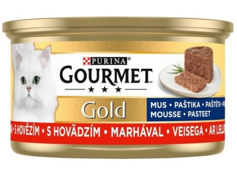Gourmet Gold Mus z Wołowiną 85g Gourmet Gold Mus z Wołowiną 85g