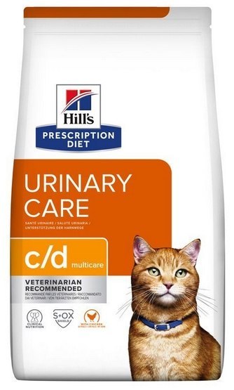 Hill's Prescription Diet c/d Feline z Kurczakiem 1,5kg Hill's Prescription Diet c/d Feline z Kurczakiem 1,5kg