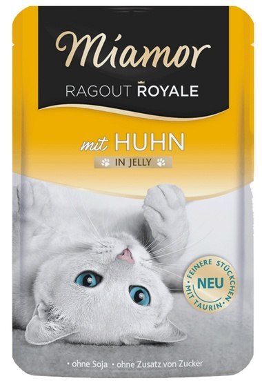 Miamor Ragout Royale z Kurczakiem w galaretce saszetka 100g Miamor Ragout Royale z Kurczakiem w galaretce saszetka 100g