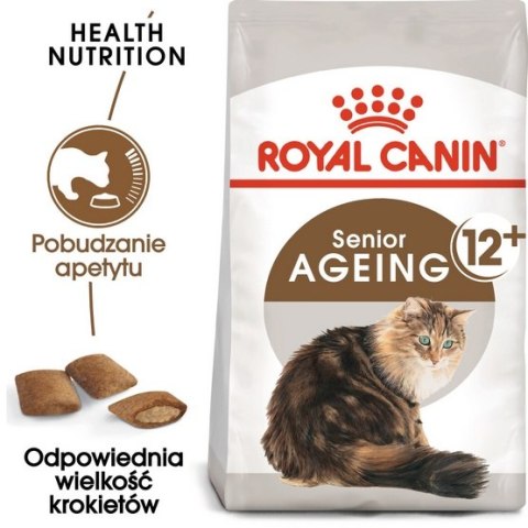 Royal Canin Ageing +12 karma sucha dla kotów dojrzałych 4kg Royal Canin Ageing +12 karma sucha dla kotów dojrzałych 4kg