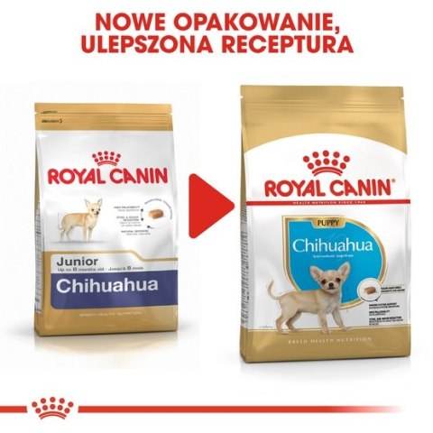 Royal Canin Chihuahua Puppy karma sucha dla szczeniąt do 8 miesiąca, rasy chihuahua 1,5kg Royal Canin Chihuahua Puppy karma sucha dla szczeniąt do 8 miesiąca, rasy chihuahua 1,5kg