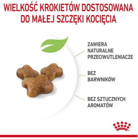 Royal Canin Kitten karma sucha dla kociąt od 4 do 12 miesiąca życia 2kg Royal Canin Kitten karma sucha dla kociąt od 4 do 12 miesiąca życia 2kg