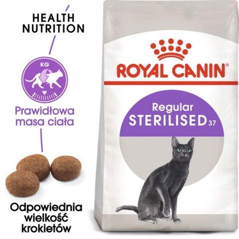 Royal Canin Sterilised karma sucha dla kotów dorosłych, sterylizowanych 4kg Royal Canin Sterilised karma sucha dla kotów dorosłych, sterylizowanych 4kg