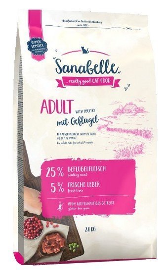 Sanabelle Adult Geflugel z drobiem 2kg Sanabelle Adult Geflugel z drobiem 2kg