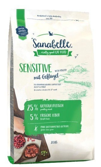 Sanabelle Adult Sensitive z drobiem 2kg Sanabelle Adult Sensitive z drobiem 2kg