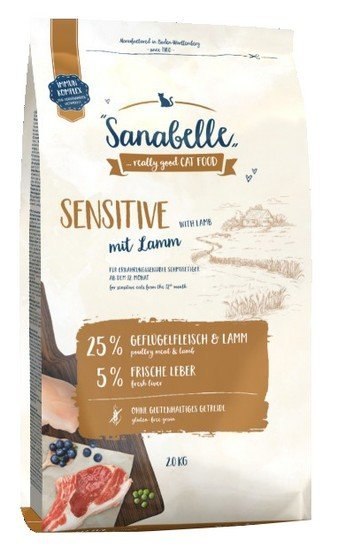 Sanabelle Adult Sensitive z jagnięciną 400g Sanabelle Adult Sensitive z jagnięciną 400g
