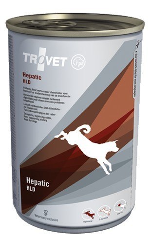 Trovet HLD Hepatic dla psa puszka 400g Trovet HLD Hepatic dla psa puszka 400g