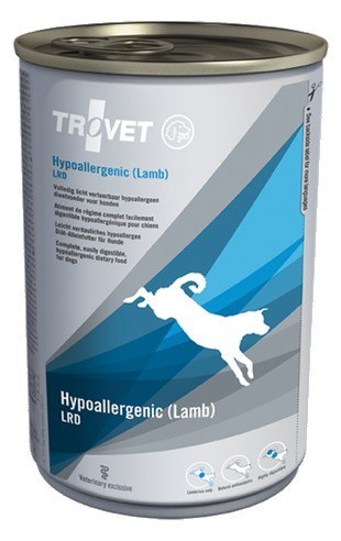 Trovet LRD Hypoallergenic Jagnięcina dla psa puszka 400g Trovet LRD Hypoallergenic Jagnięcina dla psa puszka 400g