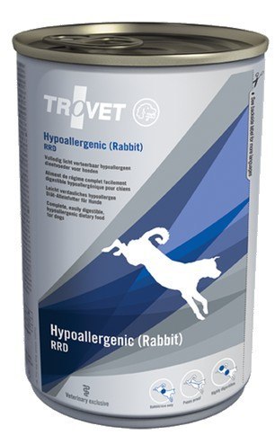 Trovet RRD Hypoallergenic Królik dla psa puszka 400g Trovet RRD Hypoallergenic Królik dla psa puszka 400g