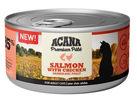 Acana Cat Premium Pate Salmon & Chicken puszka 85g Acana Cat Premium Pate Salmon & Chicken puszka 85g
