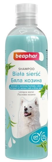 Beaphar Szampon do białej sierści 250ml Beaphar Szampon do białej sierści 250ml