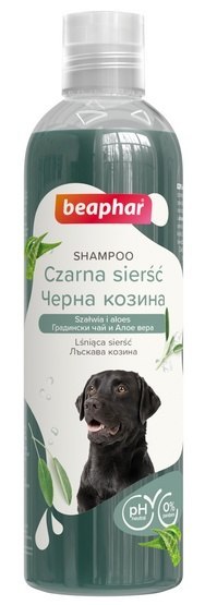 Beaphar Szampon do czarnej i ciemnej sierści 250ml Beaphar Szampon do czarnej i ciemnej sierści 250ml