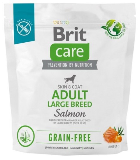 Brit Care Grain Free Adult Large Breed Salmon 1kg Brit Care Grain Free Adult Large Breed Salmon 1kg