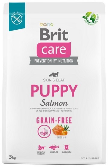 Brit Care Grain Free Puppy Salmon 3kg Brit Care Grain Free Puppy Salmon 3kg