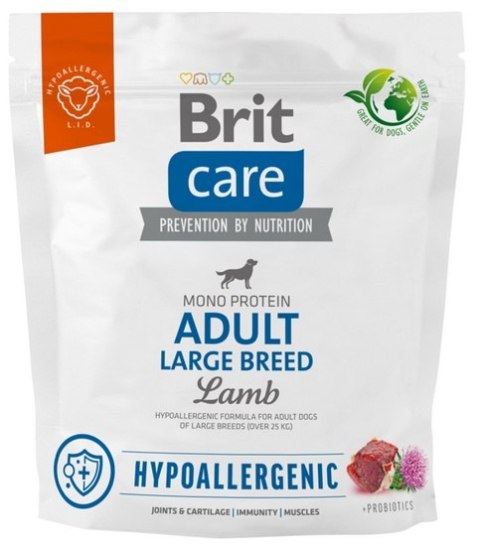 Brit Care Hypoallergenic Adult Large Lamb 1kg Brit Care Hypoallergenic Adult Large Lamb 1kg
