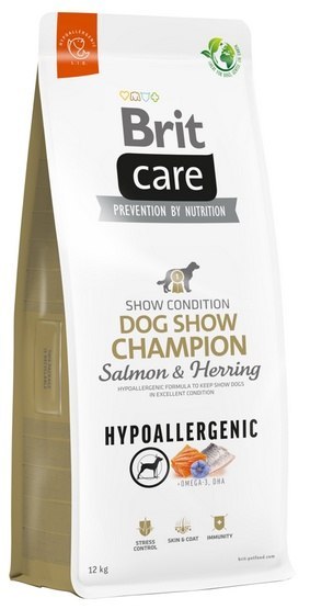 Brit Care Hypoallergenic Dog Show Champion Salmon & Herring 12kg Brit Care Hypoallergenic Dog Show Champion Salmon & Herring 12kg