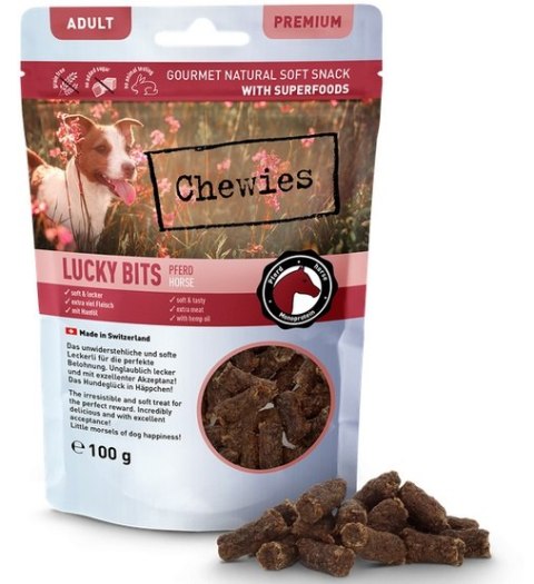 Chewies Lucky Bits Adult Konina 100g Chewies Lucky Bits Adult Konina 100g