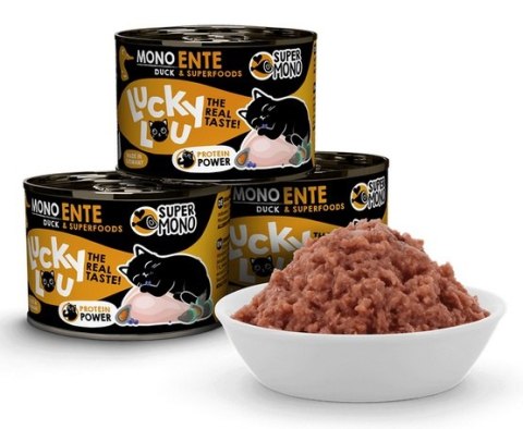 Lucky Lou SuperMono Kaczka puszka 200g Lucky Lou SuperMono Kaczka puszka 200g