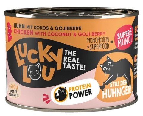 Lucky Lou SuperMono Kurczak puszka 200g Lucky Lou SuperMono Kurczak puszka 200g