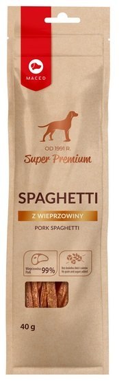 Maced Spaghetti z wieprzowiny 40g Maced Spaghetti z wieprzowiny 40g