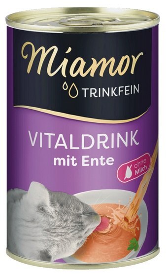 Miamor Vitaldrink z kaczką puszka 135g Miamor Vitaldrink z kaczką puszka 135g