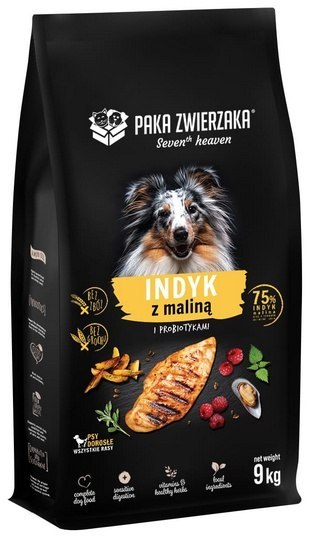 Paka Zwierzaka Seventh Heaven Indyk z maliną 9kg Paka Zwierzaka Seventh Heaven Indyk z maliną 9kg