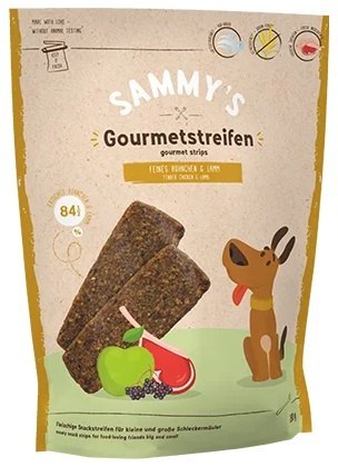Sammy's Gourmet Strips Chicken & Lamb 180g Sammy's Gourmet Strips Chicken & Lamb 180g