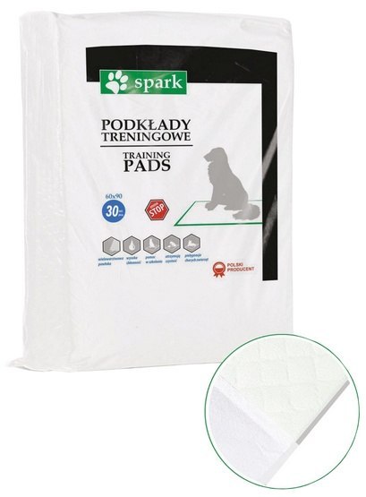 Spark Podkłady treningowe 90x60 30szt/op Spark Podkłady treningowe 90x60 30szt/op