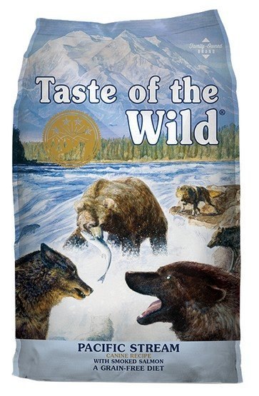 Taste of the Wild Pacific Stream Canine z mięsem z łososia 5,6kg Taste of the Wild Pacific Stream Canine z mięsem z łososia 5,6kg