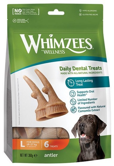 Whimzees Wege róg L 6szt. Whimzees Wege róg L 6szt.