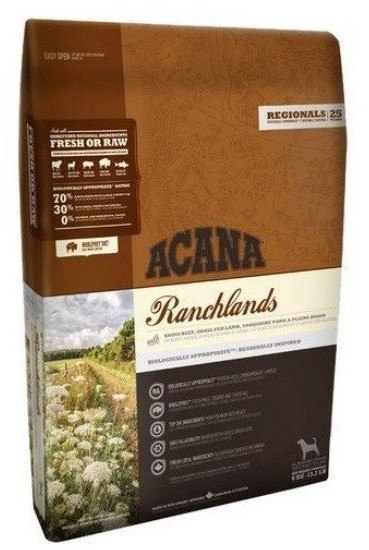Acana Highest Protein Ranchlands Dog 2kg Acana Highest Protein Ranchlands Dog 2kg