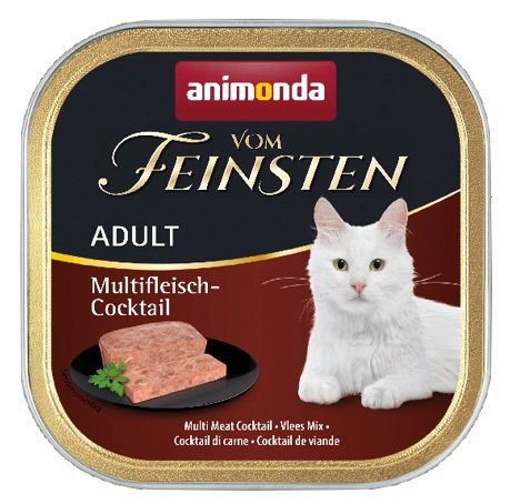 Animonda vom Feinsten Cat Adult Mix Mięsny tacka 100g Animonda vom Feinsten Cat Adult Mix Mięsny tacka 100g