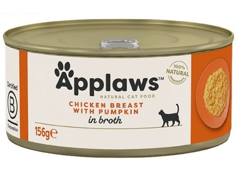 Applaws puszka dla kota Kurczak i Dynia 156g Applaws puszka dla kota Kurczak i Dynia 156g