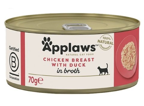 Applaws puszka dla kota Kurczak i Kaczka 70g Applaws puszka dla kota Kurczak i Kaczka 70g