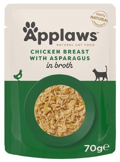 Applaws saszetka dla kota Kurczak i Szparagi 70g Applaws saszetka dla kota Kurczak i Szparagi 70g