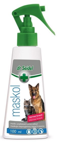Dr Seidel Maskol - Płyn maskujący zapachy zwierząt 100ml Dr Seidel Maskol - Płyn maskujący zapachy zwierząt 100ml